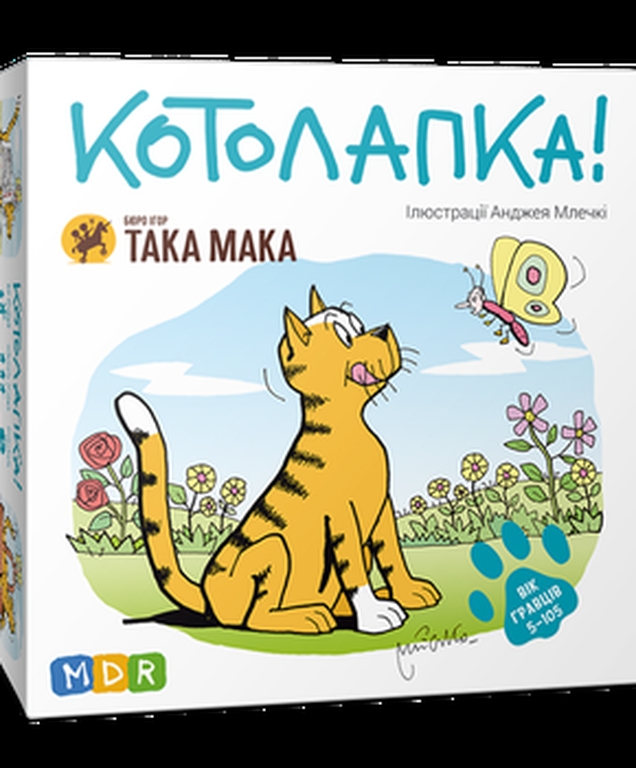 Котолапка — настільна гра для дітей від 5 років takamaka.com.ua